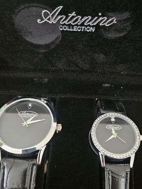 Antonino Collection Featuring His And Her Watches Presented in a Gift Box
